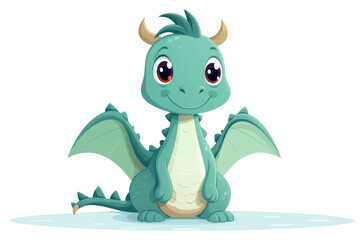 Obraz premium PNG Cartoon animal dragon nature.
