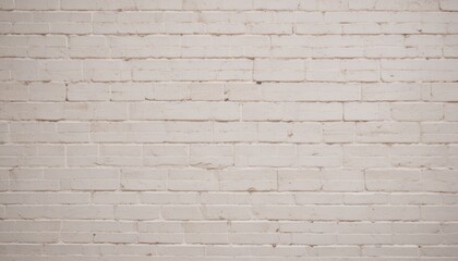 Background texture of white brick wall