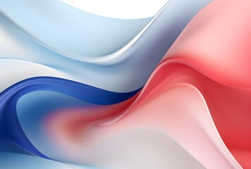 Abstract background wallpaper with amorphous colorful panoramic waves
