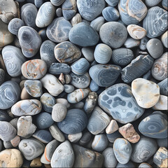 pebbles on the beach