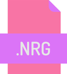 NRG  File Icon Fill Crisp corners with doted lines