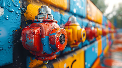 Urban Digital Art: Futuristic Graffiti with AR Integration