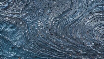 crystal clear water ripples glitter background
