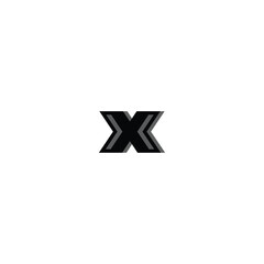 x letter logo