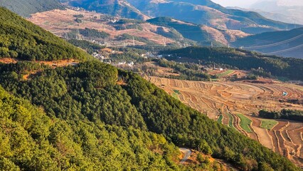 View of Damakan in Dongchuan District, Kunming City, Yunnan, China