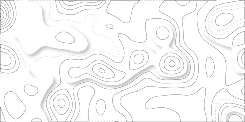 Abstract lines background. Contour maps. Vector illustration. The stylized height of the topographic map contour in lines and contours isolated on transparent. technology topo landscape grid map text