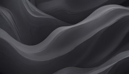Fototapeta premium unobtrusive colorful modern curvy waves background illustration with dark slate grey, ash grey and dark grey color