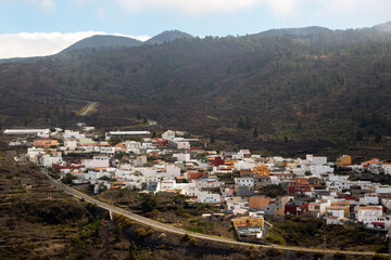 Naklejka premium Tenerife from sky