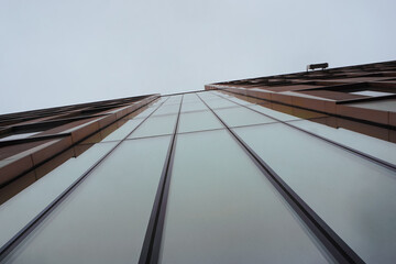 Low angle view of a modern building