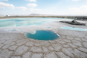 salt lake in  china 