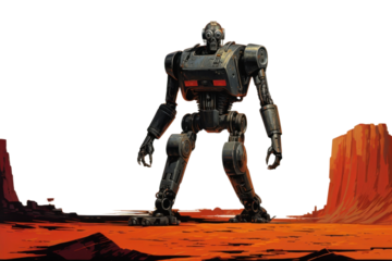 PNG Robot sunlight military clothing