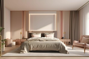 bedroom with bed