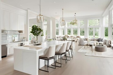 modern kitchen interior