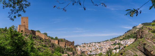 Cazorla town, Natural Park of the Sierras de Cazorla, Segura and Las Villas, Jaén province,...