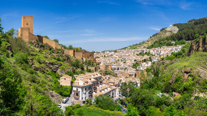Fototapeta premium Cazorla town, Natural Park of the Sierras de Cazorla, Segura and Las Villas, Jaén province, Andalusia, Spain