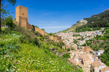 Fototapeta premium Cazorla town, Natural Park of the Sierras de Cazorla, Segura and Las Villas, Jaén province, Andalusia, Spain