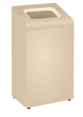 Home recycle bin. vector illustration