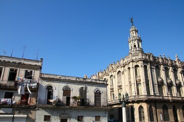 Obraz premium Havana Cuba landmarks - Great Theatre