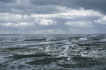 Clouds over the warden sea
