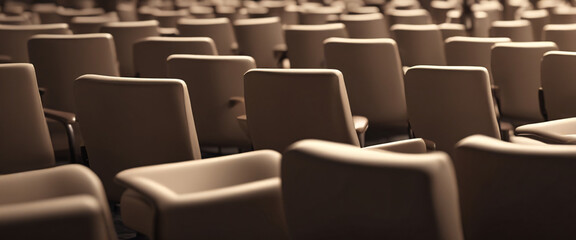 Obraz premium chair standing out from the crowd. Business concept. 3D rendering