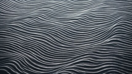 Close-up of smooth water ripples forming abstract wave patterns