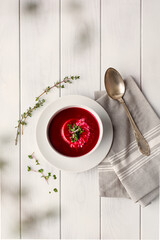 Rote Bete Suppe