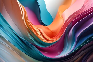 
In the painting, abstract strokes, mutually complementing each other, create a feeling of harmony and movement. This play of light and shadow gives the painting a unique character. Ai generated