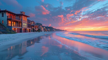 luxury beach resort located on the coast of california