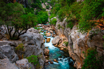 Yazili Canyon Nature Park is famous for its lakes and green landscapes, sparkling flowing waters,...