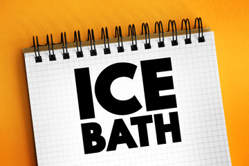 Ice Bath is a training regimen in which a substantial part of a human body is immersed in a bath of...