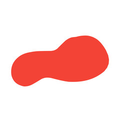 thick red liquid