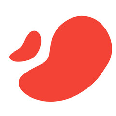 thick red liquid