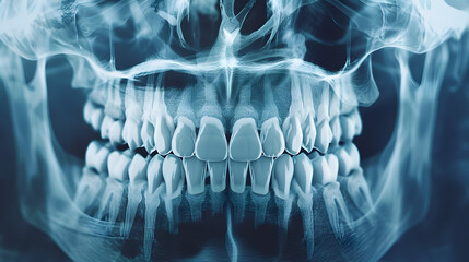 full mouth teeth x-ray dental advertisement