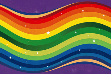 Rainbow flag: Vibrant Images Celebrating Pride Month