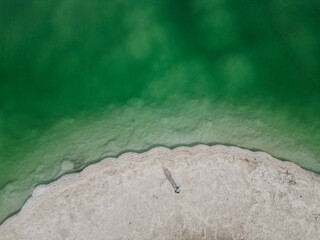 the Dead sea from above
