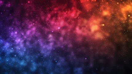 A colorful background with a lot of stars and a blue sky