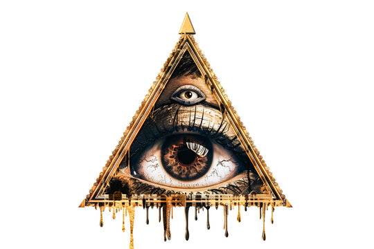 Oeil dans un triangle