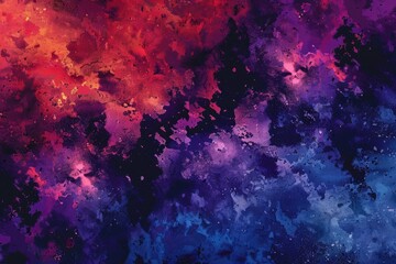 Fototapeta premium A colorful background with a blue and red swirl. The colors are bright and vibrant, giving the impression of a lively and energetic scene