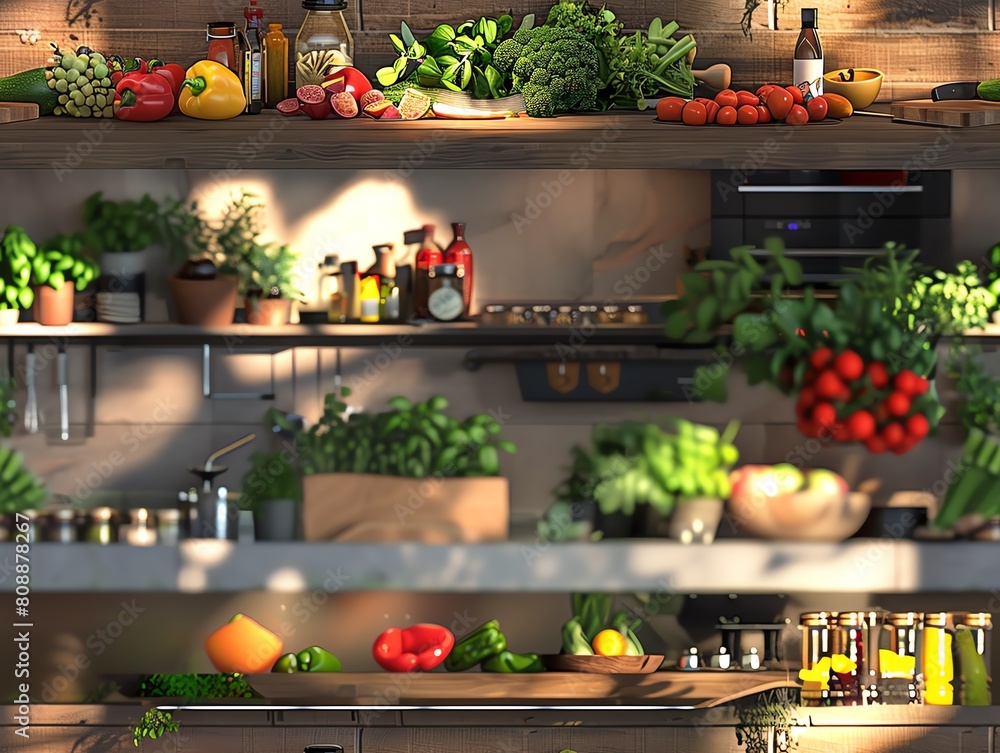Poster embark on a sensory journey through a virtual kitchen like never before explore unexpected camera an