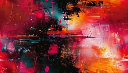 Transform dystopian visions into mesmerizing abstract art with a panoramic twist
