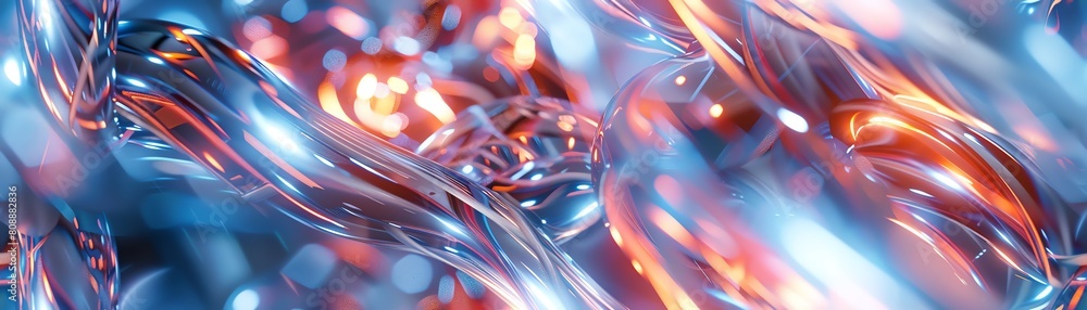Poster capture the dynamic fusion of futuristic technologies meeting traditional dance forms in a wide-angl