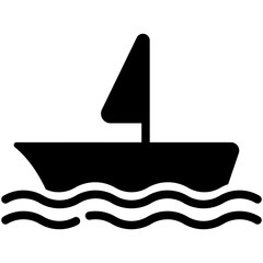 boat solid icon