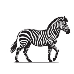 Fototapeta na wymiar zebra silhouette ,zebra silhouette art , zebra silhouette images , zebra silhouette clipart , zebra silhouette png