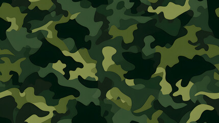 Fototapeta premium green camouflage pattern design poster background