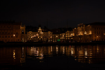 Piazza Unità d'Italia, città di Trieste, Friuli Venezia Giulia