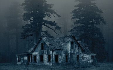 cabin in the forest