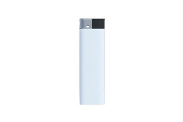 Lighter isolated on white background. Top view. 3d render
