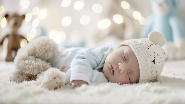 newborn baby room wallpaper
