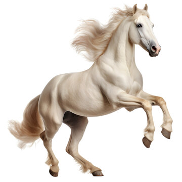 white hourse PNG