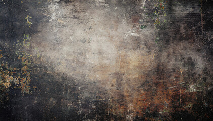 Aged abstract background with a dark grunge texture